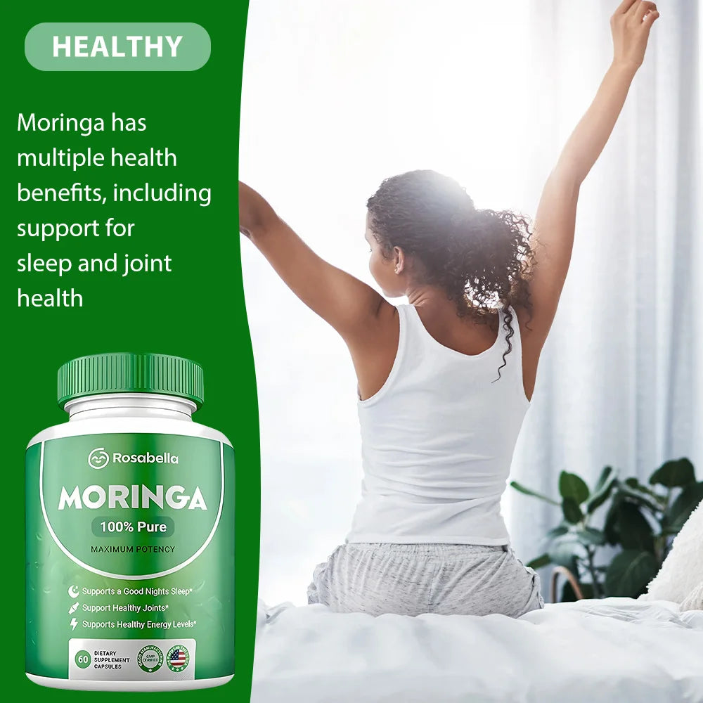 Premium Moringa Powder Capsules 800mg